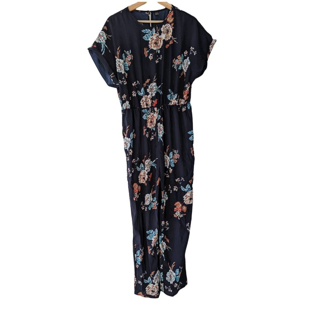 SHEIN NWOT Floral Jumpsuit